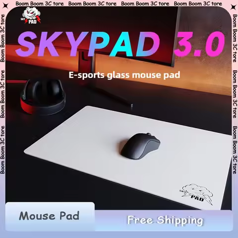 Skypad 3.0 Cloud Glass Grade A Gaming Mouse Pad Smooth Surface Upgrade Coated Large Desk Mat FPS Gam