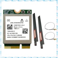 ( D I Q H )MT7927 WiFi7 Card+2X10DB Antenna 2.4G/5G/6G Tri-Band 8774M MT7927 Wireless WiFi Card BT5.