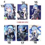 Suisei Hololive picture card with 6 rounded corners/ Hoshimachi suisei Hololive rounded corner card