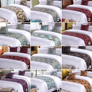 Promo Nordic Style Hotel Hoom Bedding Bed Tail Towel Bed Runner Wi