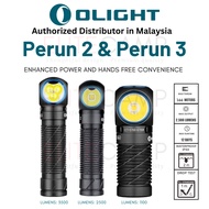 Olight Perun 3 & Perun 2 Mini Waterproof Headlight Camping Hiking Fishing Flashlight Torchlight Comp