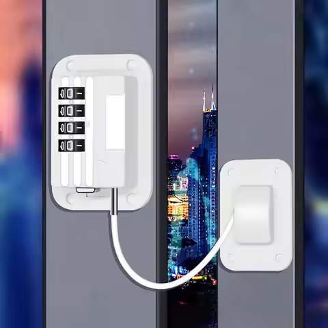 New Digital Password Limit Positioning Combination Lock Baby Safety Children Protection Sliding Clos