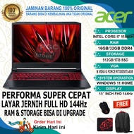 PROMO LAPTOP GAMING ACER NITRO 5 AN515 INTEL CORE I7 11800H RAM 16GB