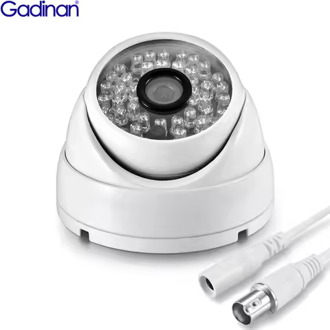 Gadinan 5MP AHD Camera H.265 Outdoor Security Waterproof Night Vision Video CCTV Surveillance Metal 