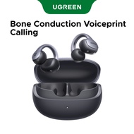 UGREEN Open Ear Clip Earbuds Pro2 Bone Conduction Voiceprint AI Calling LDAC Hi-Res 46H Playtime IPX