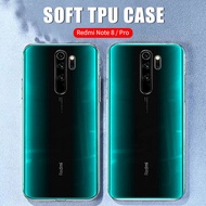 Clear Case For Xiaomi Mi 10T 9T Pro Note 10 Lite TPU Silicon Clear Soft Case For Redmi Note 10 9 9s 8 7 9A 9C 8A 7A 6 6A 9T Pro Pocophone F1 Poco X3 F2 F3 M3 Pro Transparent Back Cover