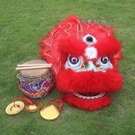 Children Lion Dance Wool Lion Dance Kindergarten Performance Props Plastic Lion Dance Lion Dance Lio