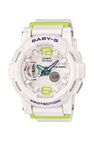 [TimeYourTime] Casio Baby-G Women's White Resin Strap Watch BGA-180-7B2