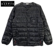 NANGA 黑色內層可拆式雙向羽絨開襟衫外套 [二手]