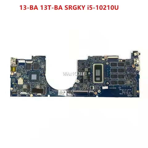 For HP Envy 13-BA 13T-BA Laptop Motherboard GPC30 LA-J471P 94592-601 CPU I5-10210U I7-10510U GPU MX2