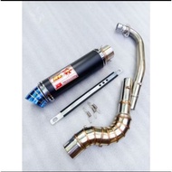 Red leo rl exhaust racing open for Ex5 Wave Dash Srl Kriss Xrm Legeng Smash