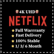Netflix Account | 1-Month Access | Full Warranty & Stable Login