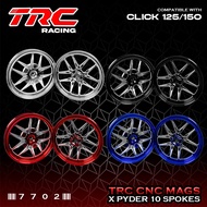 TRC CNC XPYDER 10 SPOKES MAG WHEELS (1.85F x 2.15R 14) for CLICK 7702