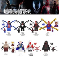 เลโก้ marvel spiderman deadpool vemon Superhero Invincible Wolverine