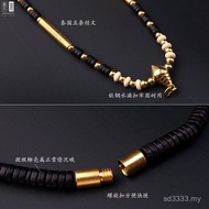 Amulet Chain Thailand Amulet Chain Coconut Shell Hanging Chain Titanium Steel Five Scriptures Tibeta