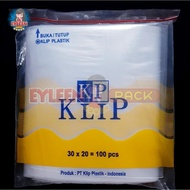 PLASTIC CLIP 30x20 ZIP LOCK | PLASTIC CLIP Size 30x20 contains 100 pcs