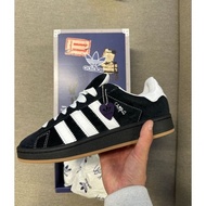Adidas CAMPUS KORN BLACK WHITE ORIGINALS CASUAL Shoes For Men And Women NUTU
