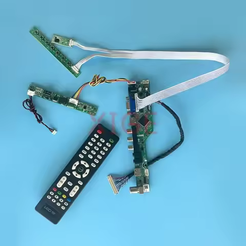 Controller Board Fit LTM215HT03 LTM230HT05 LTM230HP06 1920x1080 Kit 21.5" USB+AV+HDMI+VGA 30-Pin LVD