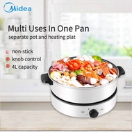 美的Midea电磁炉分体式电火锅多功能家用电炒锅Midea induction cooker split type hot pot elektrik kuali goreng elektrik isi