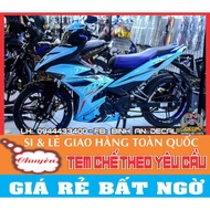 Exciter 150 REMOVABLE STICKER
