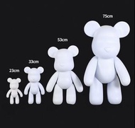 DIY流體暴力熊白模 (18cm, 23cm, 33cm, 53cm, 75cm)