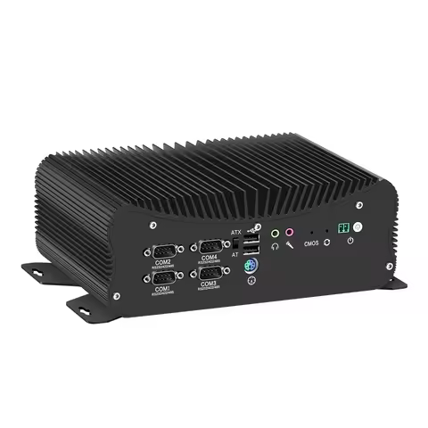 XCY X45G Industrial PC Intel Core i7-1255U 6x COM-RS232 RS485 RS422 14-GPIO WiFi 4G LTE PS/2 2x GbE 
