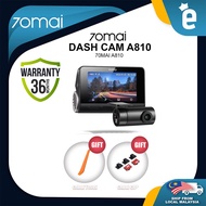 70mai A810 A800S 4K Smart Dash Cam Built-in GPS ADAS Camera Image 24H Parking SONY IMX415 140FOV Global Version