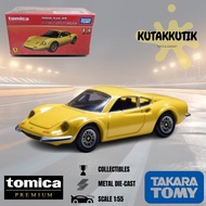 Tomica Premium 13 Ferrari Dino 246 GT 246GT Yellow Diecast Mini Car Toy No. 13