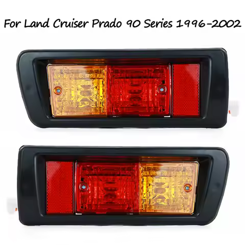 For Toyota Land Cruiser Prado LC90 LC95 FJ90 FJ95 1996 1997-2002 Rear Fog Lamp Rear Bumper Signal Li
