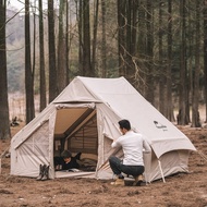 TENDA NATUREHIKE GLAMPING COTTON SERIES AIR TENT 6.3 NH20ZP009 - Cam Store55