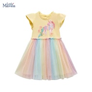 Admire unicorn patterned girls' Dress