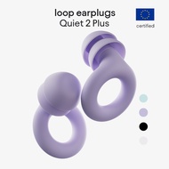 Loop Quiet 2 Plus - Noise Reducing Earplugs (-27dB) for Sleep Focus Study Noise Sensitivity & Travel