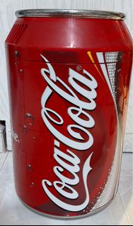 可口可樂Coca-Cola 迷你冰箱，連電線，頂部歲月瑕疵