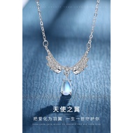 [READY STOCK] N3 Necklace Wings of Angels Silver Jewelry (N3 Rantai) (N3 项链）
