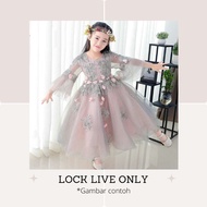 [LIVE LOCK] Preloved Princess Gown/Gown/Branded Jacket