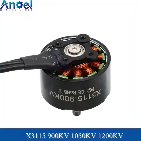 4pcs UAngel X3115 3115 900/1050/1200KV 6S Brushless Motor for FPV Freestyle 9inch 10inch Long Range 