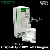 Original OPPO 18W Fast Charging Charger 100% Original OPPO USB C Charger