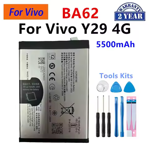 Brand New BA62 5500mAh Phone Battery For OPPO OnePlus Vivo Y29 4G Mobile phone Batteries+Tools