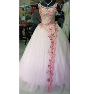 Star Gowns Pink Fairy Debut Ballgown for 18th Birthday Pearl Lock Debut Party Wedding