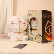 Doraemon Doll Creative Gift White Winter Christmas Version Doraemon Doll Doraemon Doll