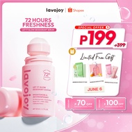 | lavojoy Let It Glow Deodorant Serum | 72hrs Freshness antiperspirant