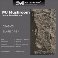 SMJ CONCEPT® | PU Mushroom Stone Panel | 02A2 Waterproof Indoor Feature Wall Panels