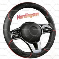 Universal Steering Wheel Cover 37-38cm Car Steering Wheel Cover Premium Leather Material Premium Car