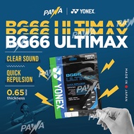 Yonex BG66UM BG66 BG 66 Ultimax Badminton String (100% Original Sunrise) New Packing 2021