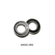 6903C-2RS 17*30*7 (mm) Hybrid Ceramic ball bearing for Bicycle Wheel Hub
