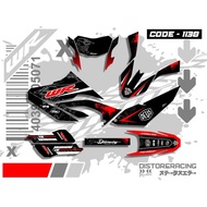 Decal Yamaha Wr155 Hitam Merah Terbaru 2023