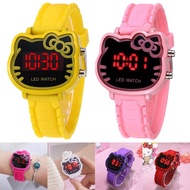 Waterproof Multifunctional Fashion LED Digital Kids Watches Kitty Shape GiftWatchesKids,GirlsMultifunctional,Fashion,LED,Digital,Kitty ShapeWaterproof S6-DP-TH