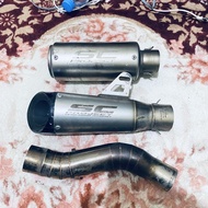 2 Silincer SC Project Fullsys laseran Silincer, + Db Killer Leheran Sc Underbelly Nyusul