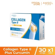 Amsel Collagen type II plus curcumin คอลลาเจนไทป์ทู บำรุงข้อกระดูก (30 แคปซูล x 1 กล่อง)