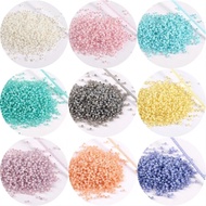 {L small chain} 1000Pcs 2mm 11/0 Toho Round Glass Beads Japanese Ceylon Silver Lined Seed Bead For J